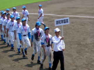 試合風景